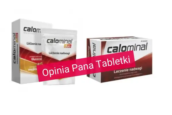 Calominal duo i tabletki. Czy ktoś schudł dzięki nim? Opinia Pana Tabletki.