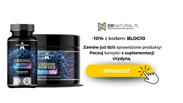 Suplementy diety z urydyną w kapsułkach i proszku od Apollo's Hegemony. Zamów z kodem BLOG10.